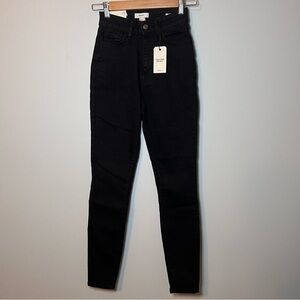 Forever21 High Rise Skinny Jeans Women’s Size S Black Denim NWT!